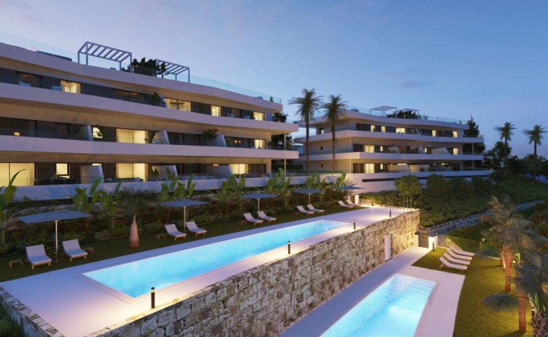 Prachtig Appartement Met Zeezicht In Estepona Costa Del Sol エクステリア 写真
