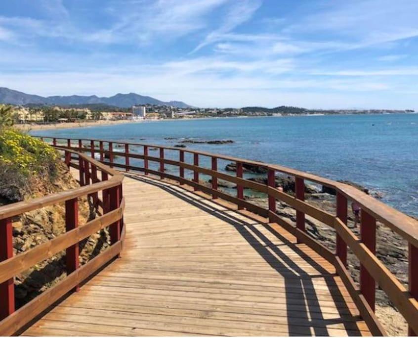 Prachtig Appartement Met Zeezicht In Estepona Costa Del Sol エクステリア 写真