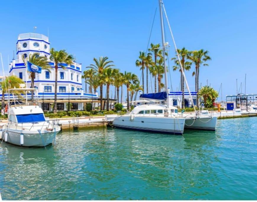 Prachtig Appartement Met Zeezicht In Estepona Costa Del Sol エクステリア 写真