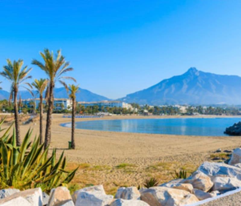 Prachtig Appartement Met Zeezicht In Estepona Costa Del Sol エクステリア 写真