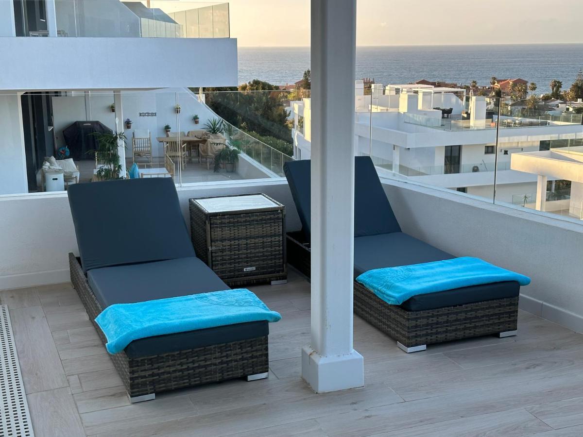 Prachtig Appartement Met Zeezicht In Estepona Costa Del Sol エクステリア 写真